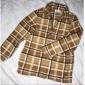 Casual corner Annex plaid check sweater